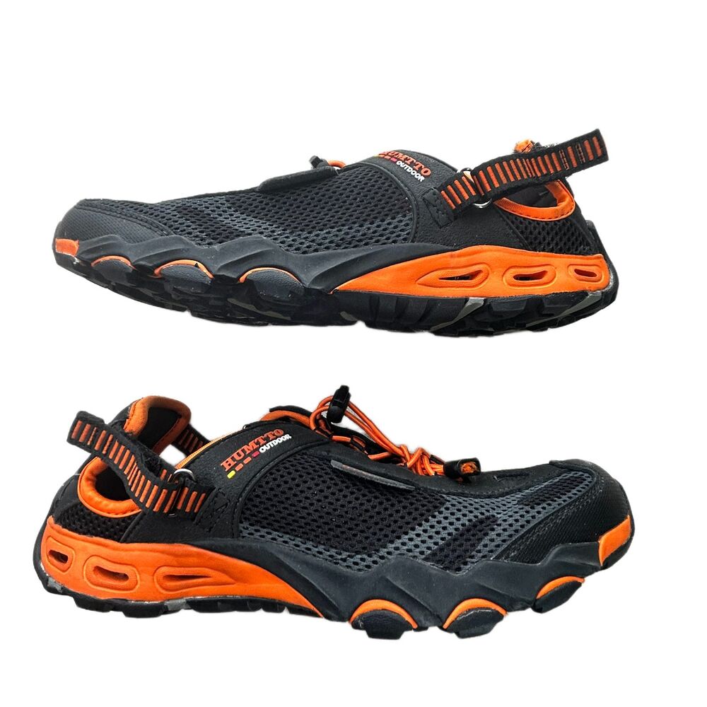 Humtto Athletic Shoes Euro 41 Water Shoes Sneakers Hiking Sandals Black Mesh - Picture 3 of 7